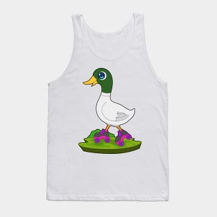 Duck Inline skating Roller skates Tank Top